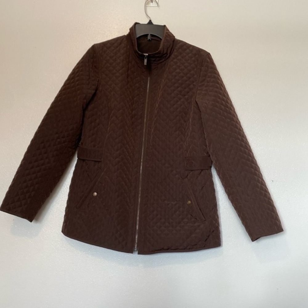 Quilted Brown Women's Jacket